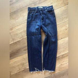 Classic Dark Indigo Women's Straight Leg Jeans